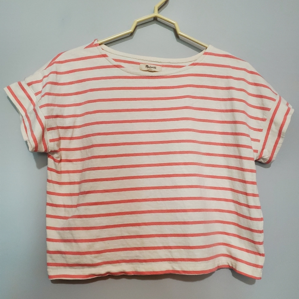 Madewell Boxy Striped Tee